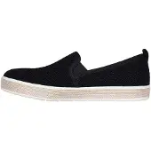 SKECHERS Geweven espadrilles voor dames (Zwart)