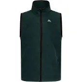 Trespass Heren Bernary Fleece Gilet (Donkergroen)
