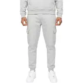 SikSilk Joggingbroek met logo voor heren (Grijze Mergel)