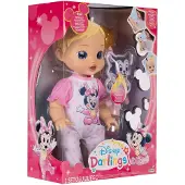 JAKKS Pacific Disney Darlings Minnie Mouse Babypop – 33 cm – Licht en Geluid