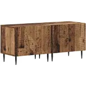 vidaXL Tv-meubel Oud hout Bewerkt hout