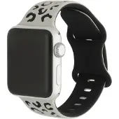 123Watches Wild bandje - siliconen - sterrenlicht zwart - 44 · 45 · 46 & 49 mm - Geschikt voor Apple Watch series 1/2/3/4/5/6/7/8/9/10/11/12/SE/SE2/SE3/Ultra/Ultra 2/Ultra 3/Ultra 4