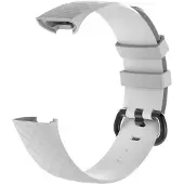 Shop4 - Fitbit Charge 3 Bandje - Siliconen Wit
