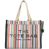Marc Jacobs Shopper 'Stripe Mesh Large Tote 42x34x17 cm' ecru