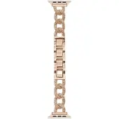 123Watches bandje Chain - staal - rose goud - 38 · 40 · 41 & 42 mm - Geschikt voor Apple Watch series 1/2/3/4/5/6/7/8/9/10/11/12/SE/SE2/SE3