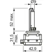 Bosch Xenon lamp D1S White 35W