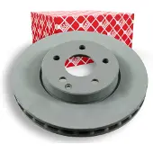 FEBI BILSTEIN Remschijf 22156 voorkant, geventileerd, 1 Stuk