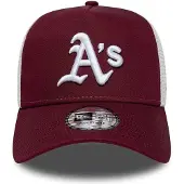 New Era Pet 'Trucker Oakland Athletics' bordeaux / wit