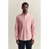 Gant Heren Klassiek Oxford overhemd Regular Fit rood (M), Casual, Katoen, Lange mouwen 3000200