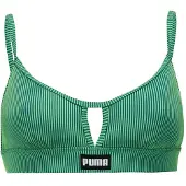 Puma Dames/Dames Peek A Boo Stripe Bikinitop (Groen)