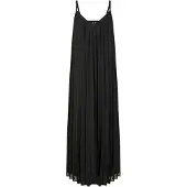 Vero Moda Maxijurk met spaghettibandjes voor dames – Katy (Zwart)