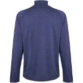 Puma Heren Performance-shirt met kwartritssluiting en lange mouwen (Blauwe Heide)