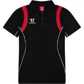 Warrior Trainingspoloshirt voor heren (Zwart)