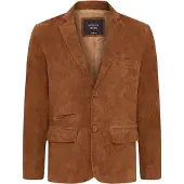 Infinity Leather Heren Italiaanse beige suède leren blazerjas - Trabzon