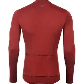 Dhb Heren Aeron 2.0 Merino Wol Lange Mouwen Fietsjersey (Vuursteen)