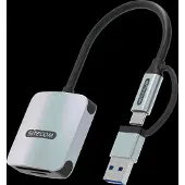 Sitecom USB Card Reader High Speed USB-C & USB-A