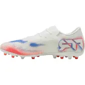 Puma Heren Future 8 Match Low Cut Firm Ground Voetbalschoenen (Wit)