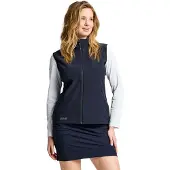 Slam Active Softshell Vest Blauw M Vrouw