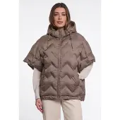 Rino & Pelle cape with detachble hood hilary 7002611 10868 toffee