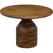 Wohnling Salontafel mangohout 60 cm rond WL7.434