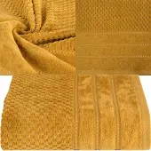 Eurofirany Luxe Katoenen Badhanddoek Honingkleurig 30x50cm - 500 GSM