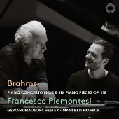 OUTHERE Francesco Piemontesi, Gewandhausorchester Leipzig, Manfred Honeck - Brahms: Piano Concerto No. 1 & Six Piano Pieces Op. 118 (CD)