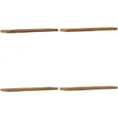 vidaXL Wandschappen 4 st 40x20x1,5 cm bewerkt hout artisanaal eiken