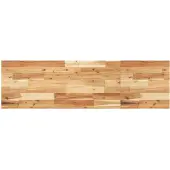 vidaXL Wandschap zwevend olieafwerking 160x40x4 cm massief acaciahout