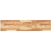 vidaXL Wandschap zwevend olieafwerking 140x30x2 cm massief acaciahout