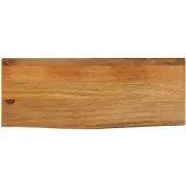 vidaXL Tafelblad met natuurlijke rand 70x40x3,8 cm massief mangohout