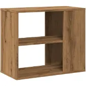 vidaXL Bijzetkast Artisan-eikenhout, 60x30x50 cm, houtvezel