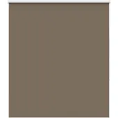 vidaXL - Rolgordijn - verduisterend - koffie - 135x150 - cm - stofbreedte - 131,6 - cm