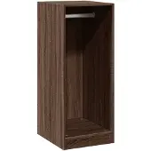 vidaXL Kledingkast 48x41x102 cm bewerkt hout grijs sonoma eikenkleurig