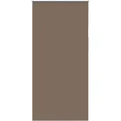 vidaXL Rolgordijn verduisterend koffie 105x210 cm stofbreedte 100,7 cm