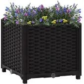 vidaXL Verhoogd bed 40x40x38 cm polypropyleen