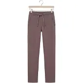 Retour Jeans relaxed fit joggingbroek - donkerbruin Jongens Sweat Effen - maat 116