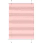 vidaXL Plissé rolgordijn 100x150 cm stofbreedte 99,4cm polyester roze