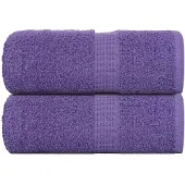 vidaXL Washandjes FROGN 2 st 30x30 cm 360 g/m² paars