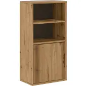 vidaXL Bijzetkast ODDA, 40x24x79 cm, massief grenenhout