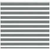 vidaXL Zebra rolgordijn 160x150 cm stofbreedte 155,9 cm donkergrijs