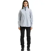 Didriksons - Women's Ronja Fullzip - Fleecevest 40, grijs