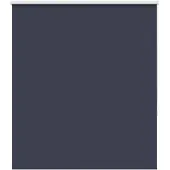 vidaXL Rolgordijn verduisterend 125x175 cm stofbreedte 121,6 cm blauw
