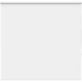 vidaXL Rolgordijn verduisterend 155x130 cm stofbreedte 151,6 cm wit