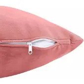 vidaXL Kussensloop 6 pcs HEERLEN Roze 50 x 75 cm Fluweel