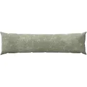 vidaXL Kussensloop 2 st HEERLEN Groen 40 x 145 cm Chenille Stof
