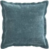 vidaXL Kussensloop 12 st HOUTEN Blauw 50 x 50 cm Chenille Stof