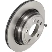 Brembo Remschijf 09B33811 achter, geventileerd, sterk gecarboniseerd, 1 Stuk