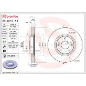 Brembo 09.D210.11 Remschijf