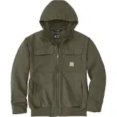 Carhartt Jas Men Washed Duck Barlett Active Jac Moss-L