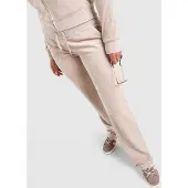 Juicy Couture Outline Diamante Track Pants - Beige- Dames, Beige